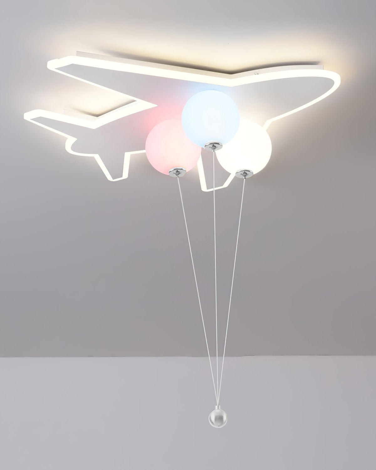 Balloon Airplane Ceiling Light