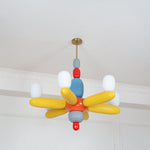 Balloons Chandelier – Modern Glass Pendant Light for Dining Room and Living Room