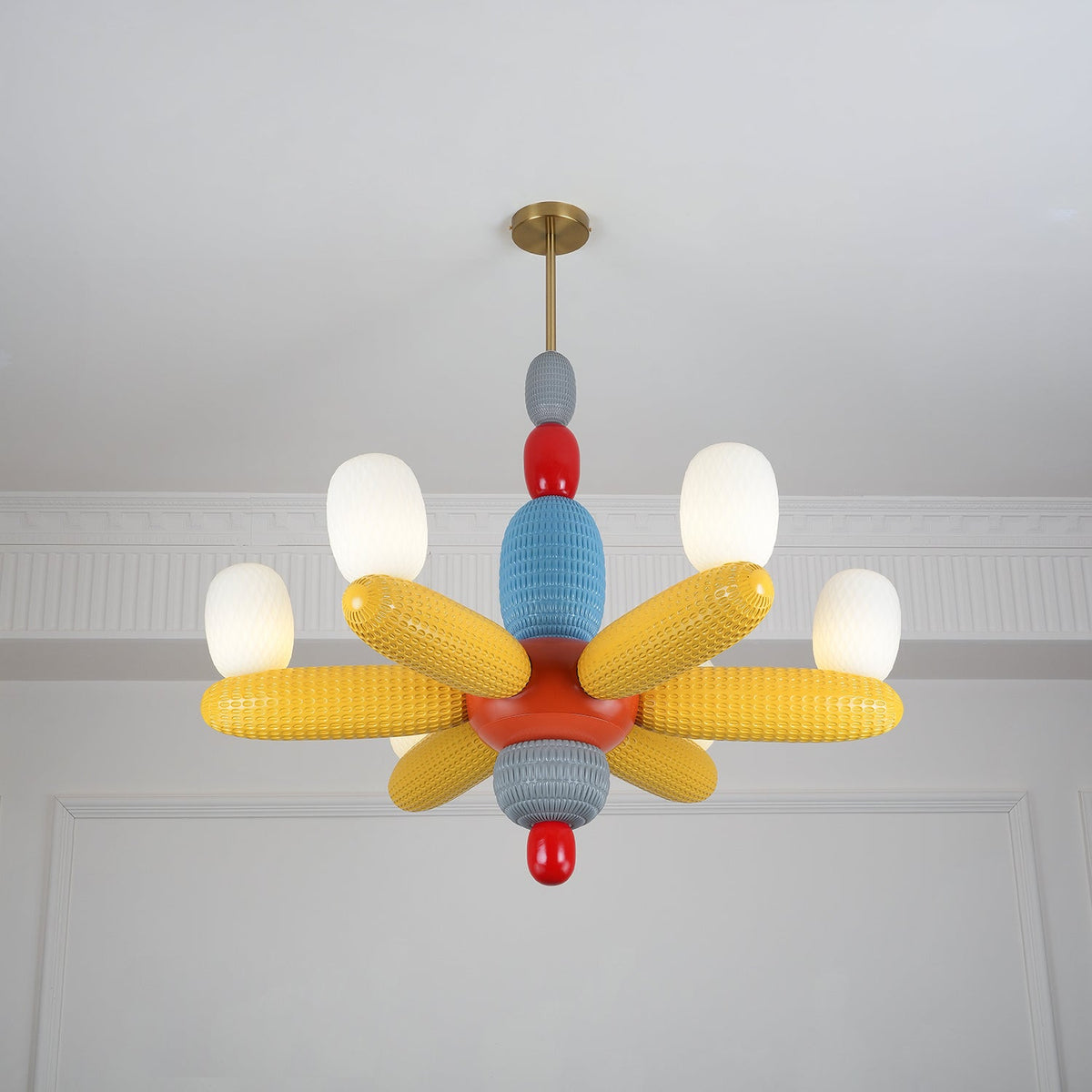 Balloons Chandelier – Modern Glass Pendant Light for Dining Room and Living Room