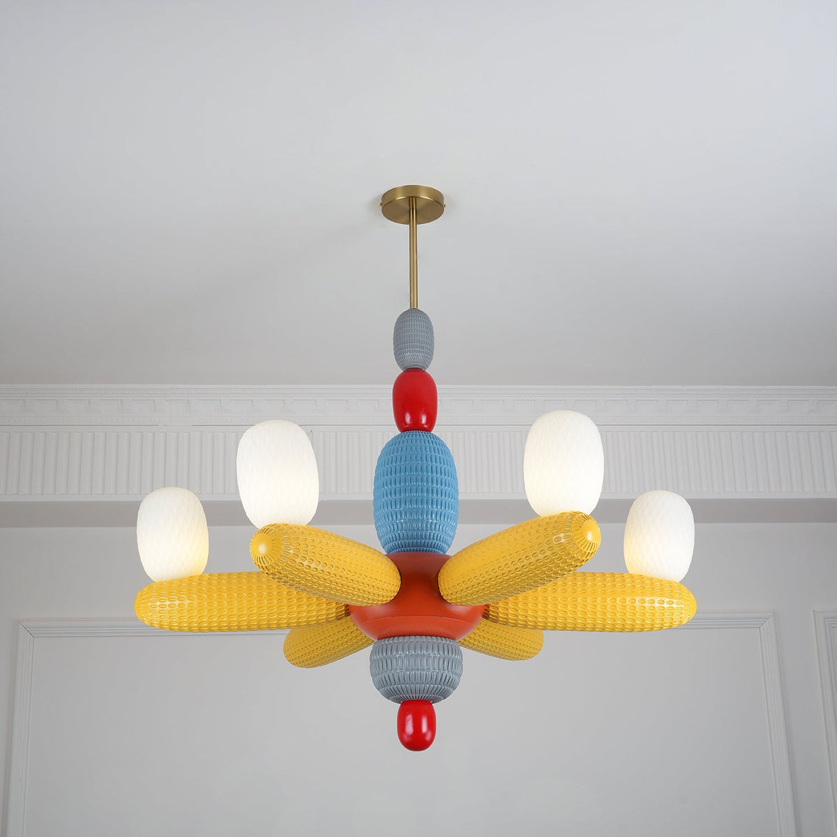 Balloons Chandelier – Modern Glass Pendant Light for Dining Room and Living Room