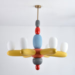 Balloons Chandelier – Modern Glass Pendant Light for Dining Room and Living Room