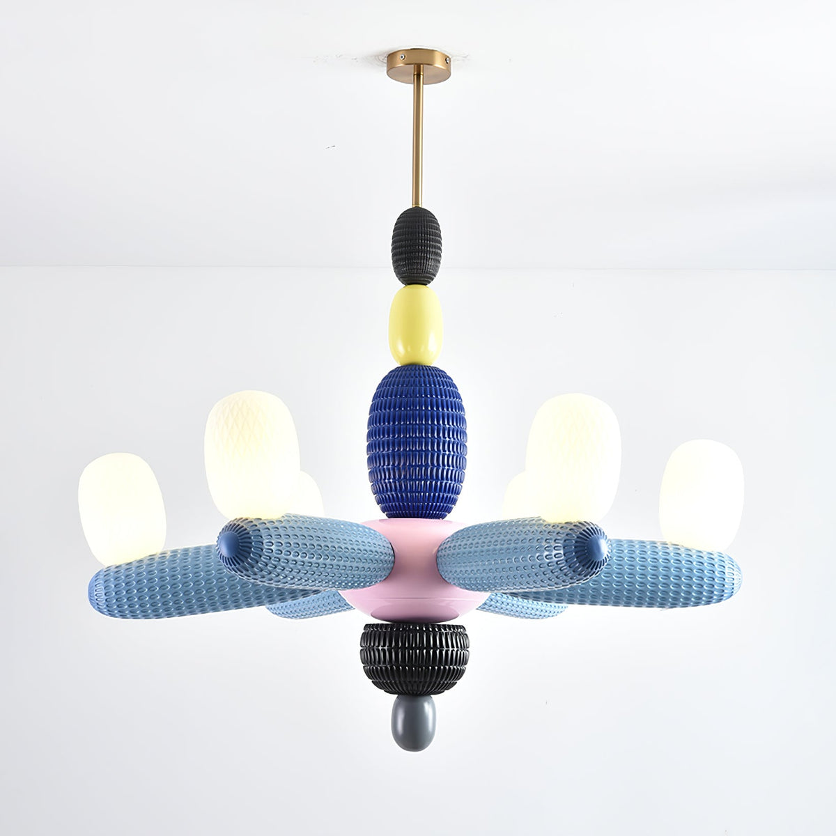 Balloons Chandelier – Modern Glass Pendant Light for Dining Room and Living Room