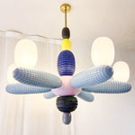 Balloons Chandelier – Modern Glass Pendant Light for Dining Room and Living Room