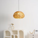 Bamboo Camden Pendant Light – Handwoven Coastal Ceiling Lamp for Dining & Living Spaces