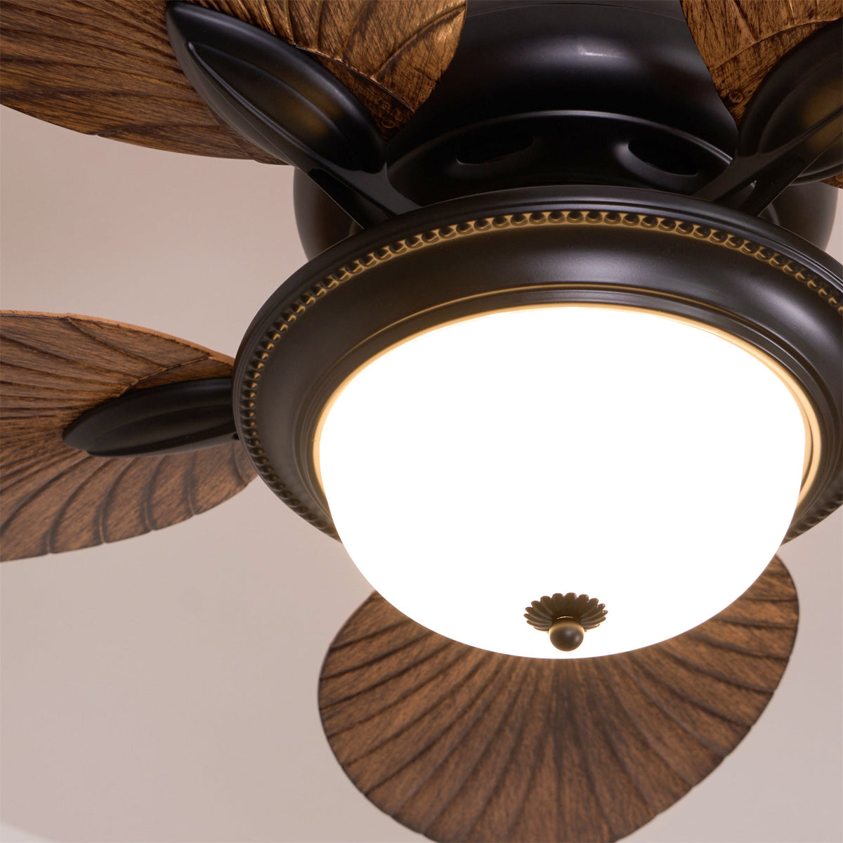 Banana Leaf Designer Ceiling Fan Light with LED, 42" & 52"