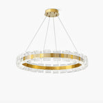 Bangle LED Chandelier – Modern Acrylic Ceiling Light for Dining and Living Rooms