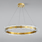 Bangle LED Chandelier – Modern Acrylic Ceiling Light for Dining and Living Rooms