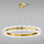 Bangle LED Chandelier – Modern Acrylic Ceiling Light for Dining and Living Rooms