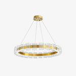 Bangle LED Chandelier – Modern Acrylic Ceiling Light for Dining and Living Rooms