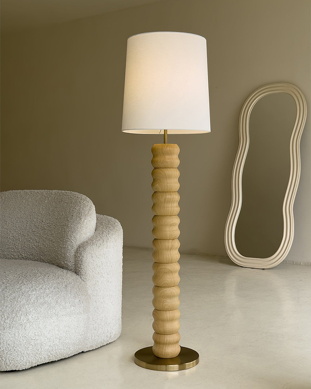 Barbell Floor Lamp