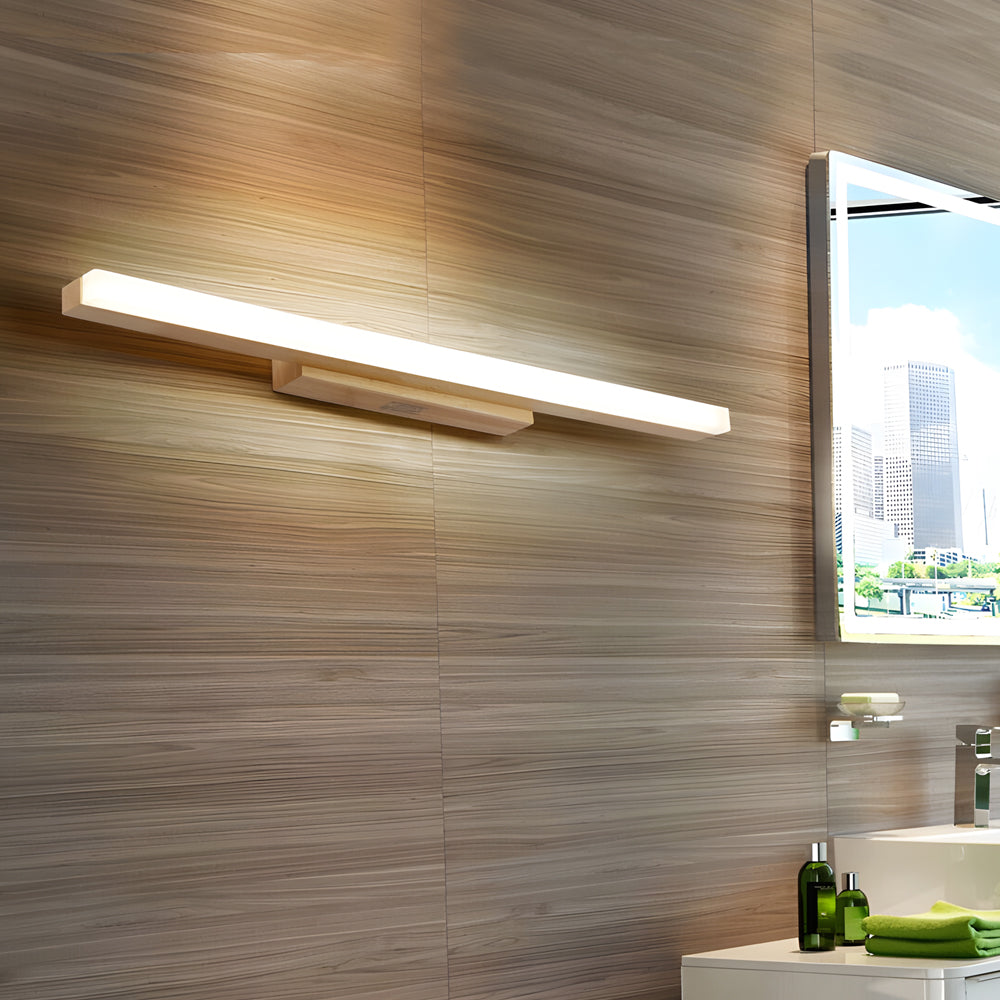 Modern Wooden Led Vanity Light