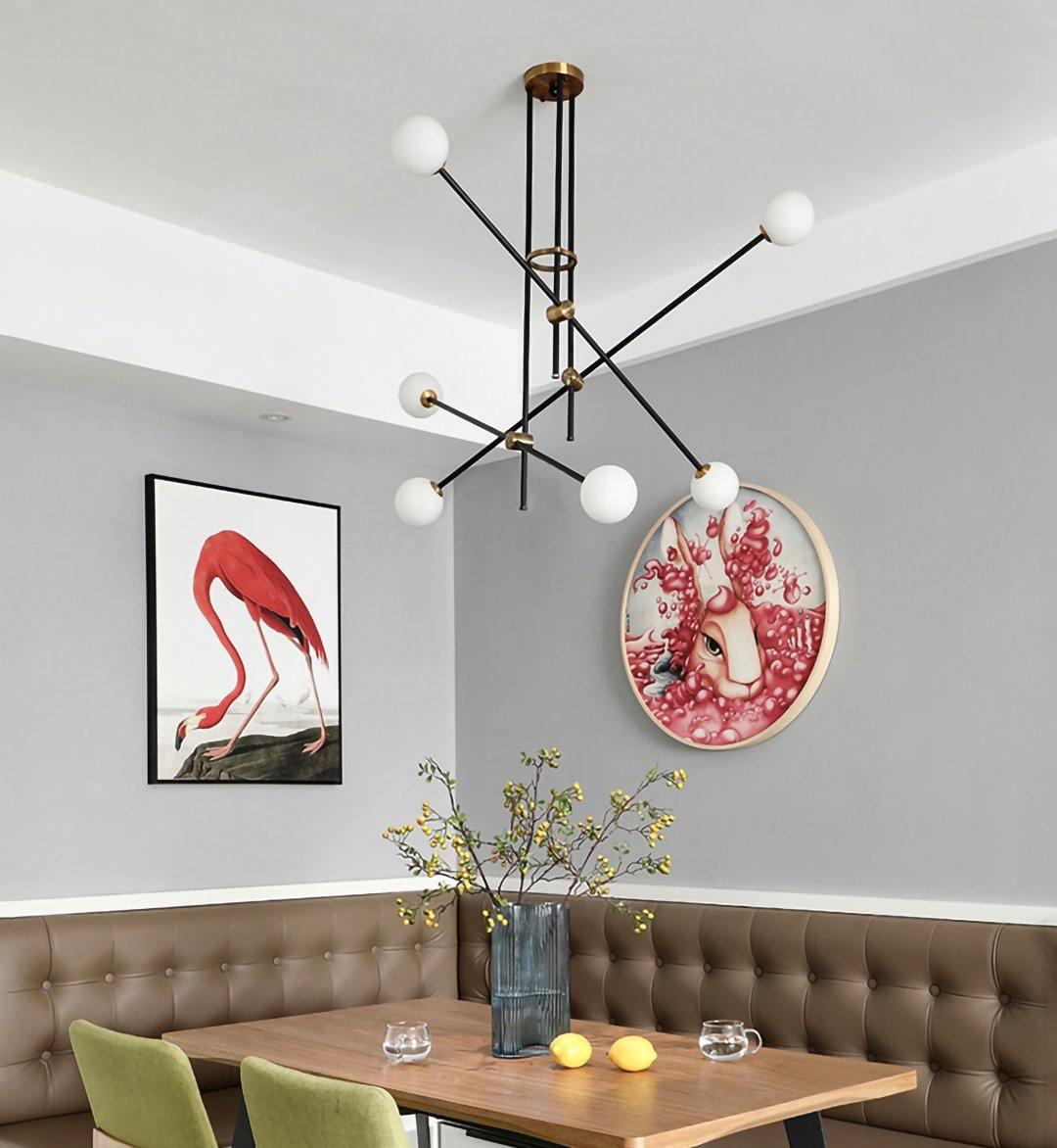 Baton Chandelier