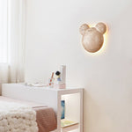 Bearstone Travertine Wall Sconce with Integrated LED