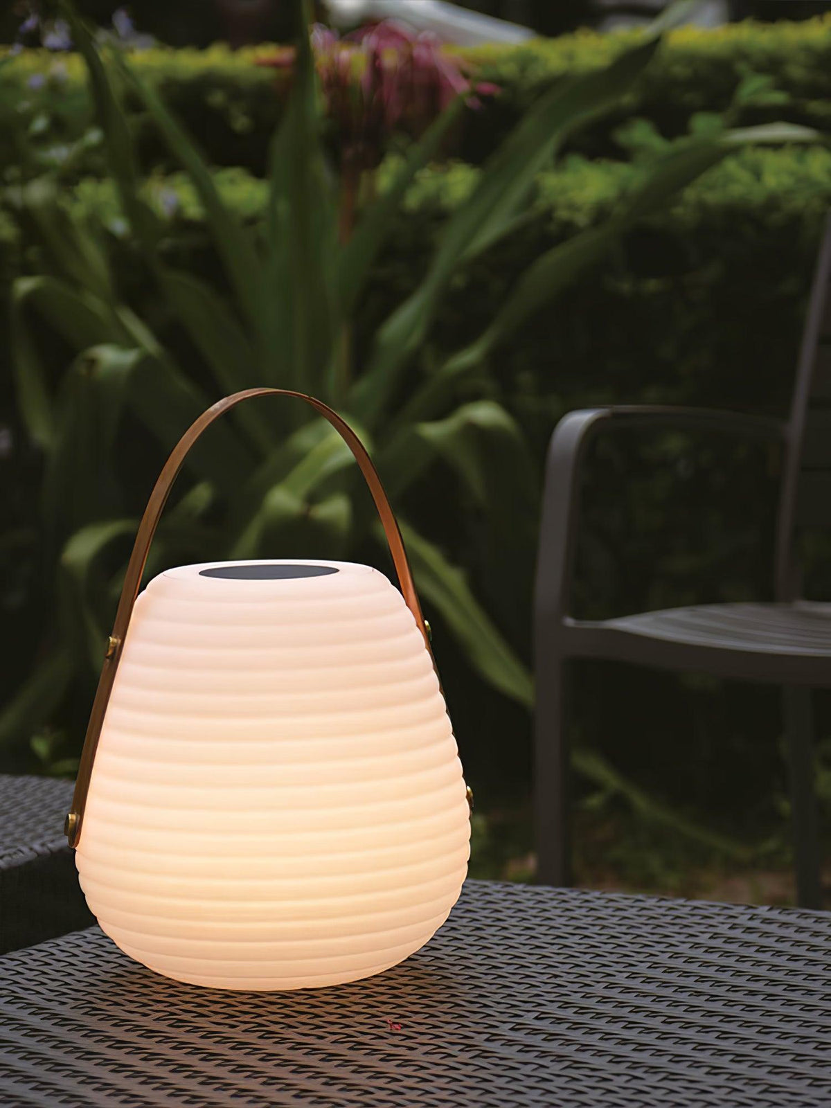 Beehive Solar Lantern Outdoor Lamp