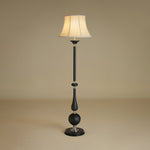 Belfort Classic Floor Lamp – Modern Black & Beige Designer Lighting for Living Room