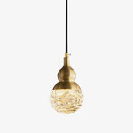 Bella Brass Pendant Light – Modern LED Mini Pendant for Kitchen Island, Dining Room, Bedroom