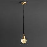 Bella Brass Pendant Light – Modern LED Mini Pendant for Kitchen Island, Dining Room, Bedroom