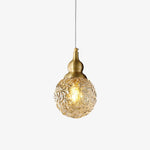 Bella Brass Pendant Light – Modern LED Mini Pendant for Kitchen Island, Dining Room, Bedroom