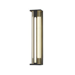 Bellamy Flair Outdoor Wall Sconce in Stainless Steel and Acrylic