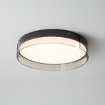 Bellatrix Modern Brass LED Flush Mount Ceiling Light for Living Room and Bedroom