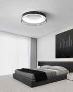 Bellatrix Modern Brass LED Flush Mount Ceiling Light for Living Room and Bedroom