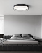 Bellatrix Modern Brass LED Flush Mount Ceiling Light for Living Room and Bedroom