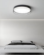Bellatrix Modern Brass LED Flush Mount Ceiling Light for Living Room and Bedroom