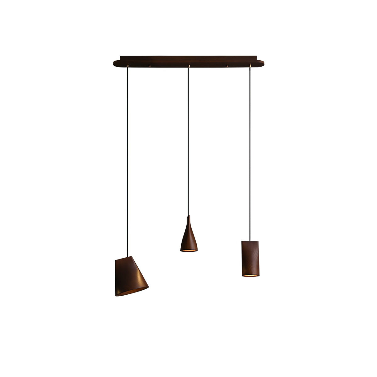 Bellwood Wood Pendant Light – Modern LED Hanging Lamp for Dining Room & Kitchen Island