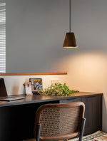 Bellwood Wood Pendant Light – Modern LED Hanging Lamp for Dining Room & Kitchen Island