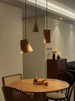 Bellwood Wood Pendant Light – Modern LED Hanging Lamp for Dining Room & Kitchen Island