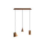 Bellwood Wood Pendant Light – Modern LED Hanging Lamp for Dining Room & Kitchen Island