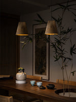 Bellwood Wood Pendant Light – Modern LED Hanging Lamp for Dining Room & Kitchen Island