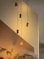 Bellwood Wood Pendant Light – Modern LED Hanging Lamp for Dining Room & Kitchen Island