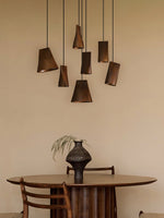 Bellwood Wood Pendant Light – Modern LED Hanging Lamp for Dining Room & Kitchen Island