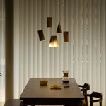 Bellwood Wood Pendant Light – Modern LED Hanging Lamp for Dining Room & Kitchen Island