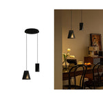 Bellwood Wood Pendant Light – Modern LED Hanging Lamp for Dining Room & Kitchen Island