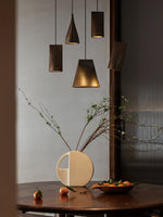 Bellwood Wood Pendant Light – Modern LED Hanging Lamp for Dining Room & Kitchen Island