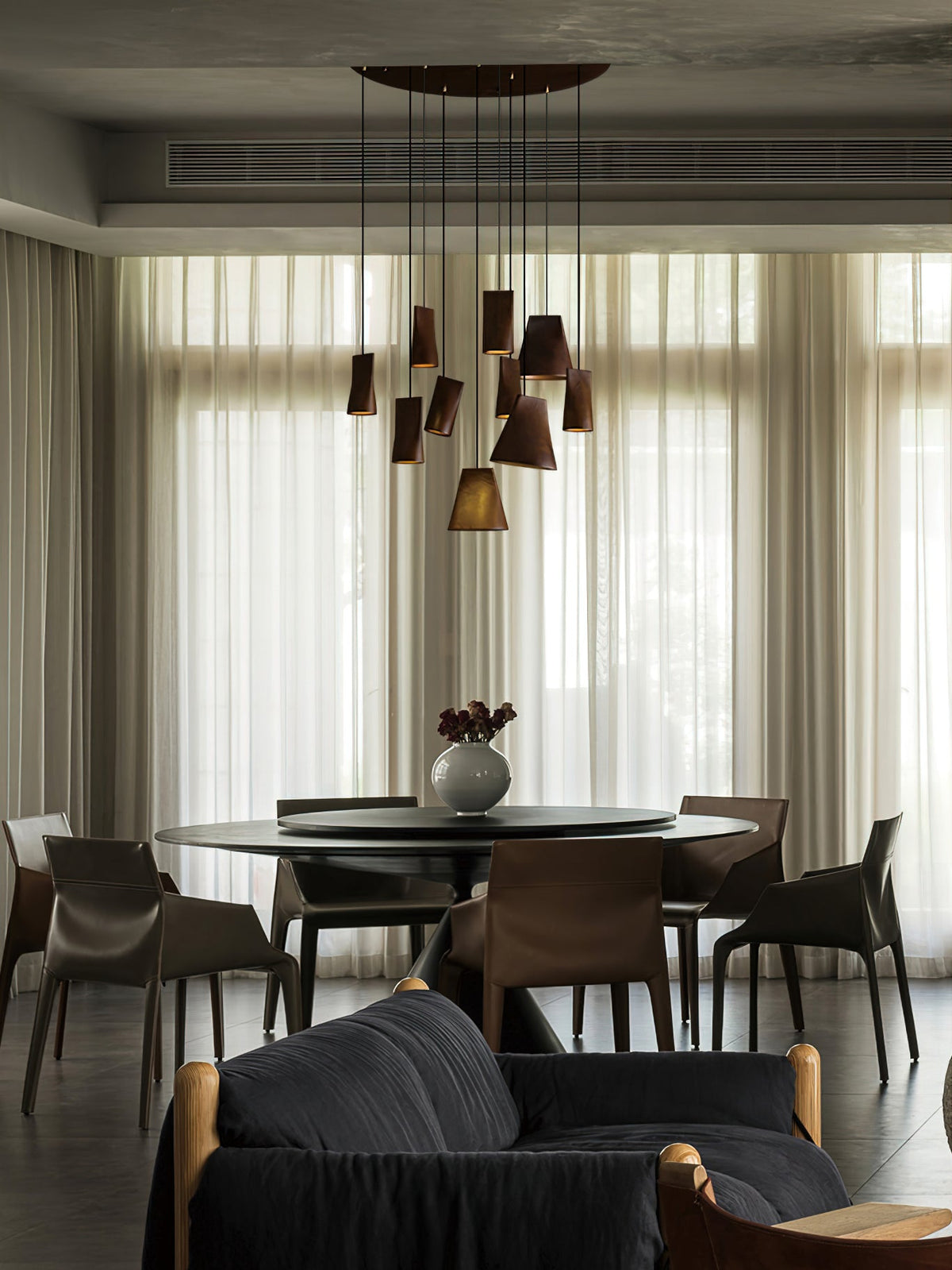 Bellwood Wood Pendant Light – Modern LED Hanging Lamp for Dining Room & Kitchen Island