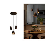 Bellwood Wood Pendant Light – Modern LED Hanging Lamp for Dining Room & Kitchen Island