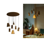 Bellwood Wood Pendant Light – Modern LED Hanging Lamp for Dining Room & Kitchen Island
