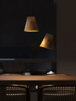 Bellwood Wood Pendant Light – Modern LED Hanging Lamp for Dining Room & Kitchen Island