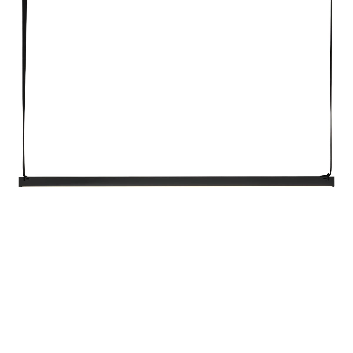 Belto Linear LED Pendant Light – Canvas Strap Suspension, Modern Minimalist