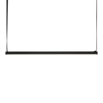 Belto Linear LED Pendant Light – Canvas Strap Suspension, Modern Minimalist