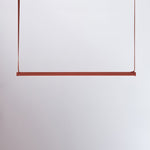 Belto Linear LED Pendant Light – Canvas Strap Suspension, Modern Minimalist