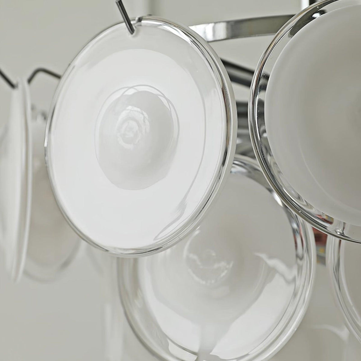 Bettina Glass Chandelier – Modern Murano-Style Pendant for Dining Room and Living Room