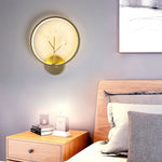 Bifurcated Crystal Wall Light