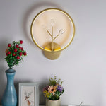 Bifurcated Crystal Wall Light