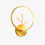 Bifurcated Crystal Wall Light