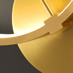 Bifurcated Crystal Wall Light