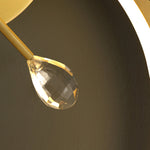 Bifurcated Crystal Wall Light